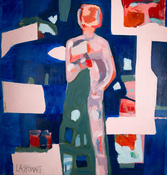 Figure in Blue